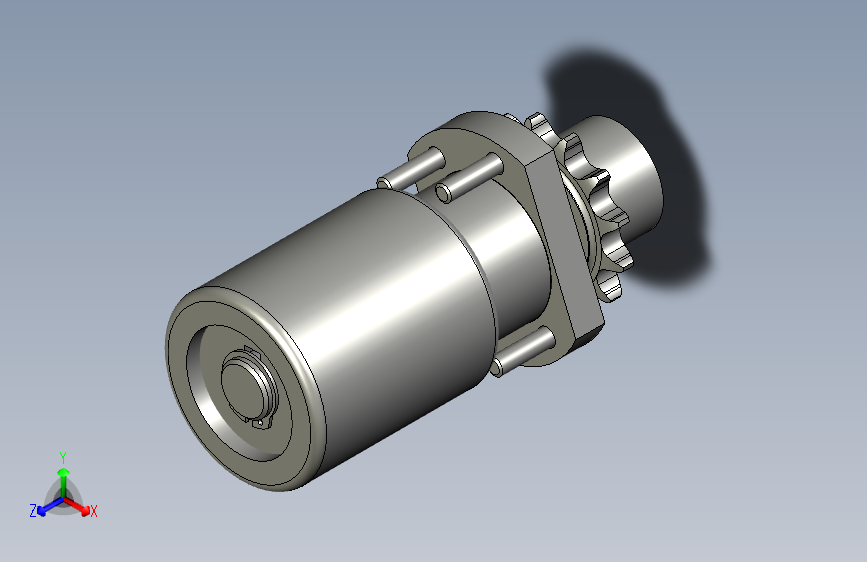 辊筒部件F2传输