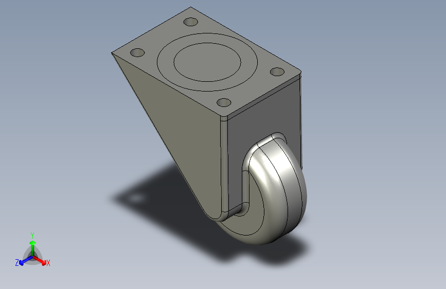 脚轮411a-7532(百顺轮)