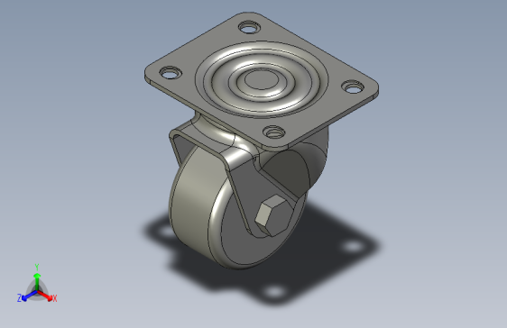 巨无霸脚轮万向3寸38宽