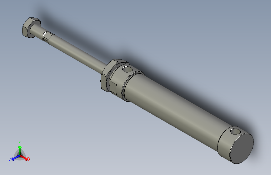 迷你气缸MA25x75-S-U