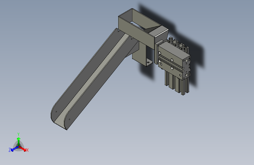 母端子不良分料机构(Y)