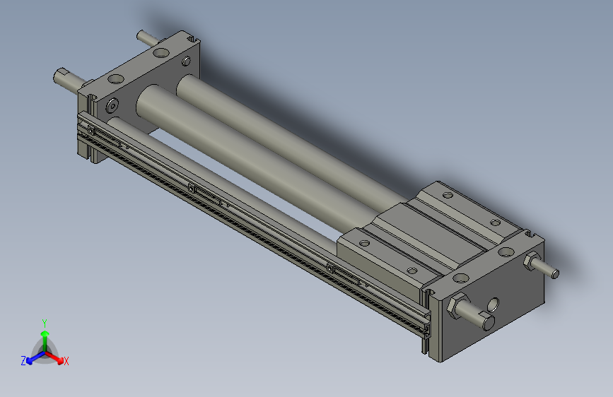 气缸-CY1S20-200BZ-A93L3_伸出