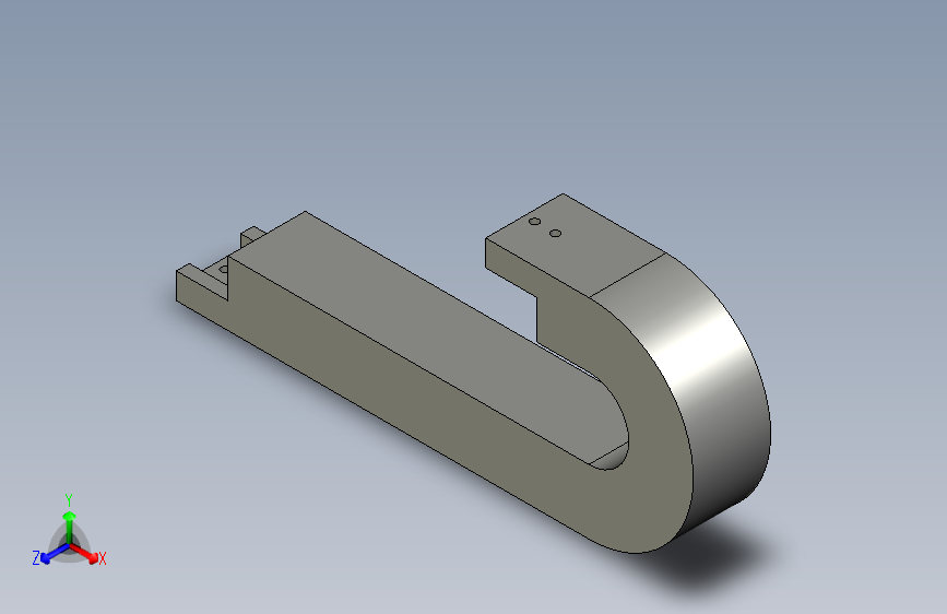 轻型拖链内腔15X20弯曲半径28长280半封闭内侧打开A型10312610