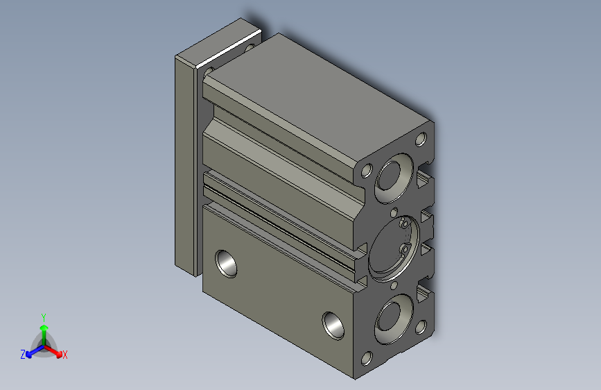 三轴气缸TC-L-20x30-S