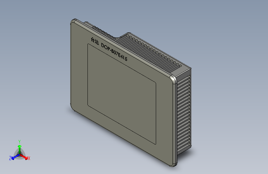 上机架-台达DOP-B07E415