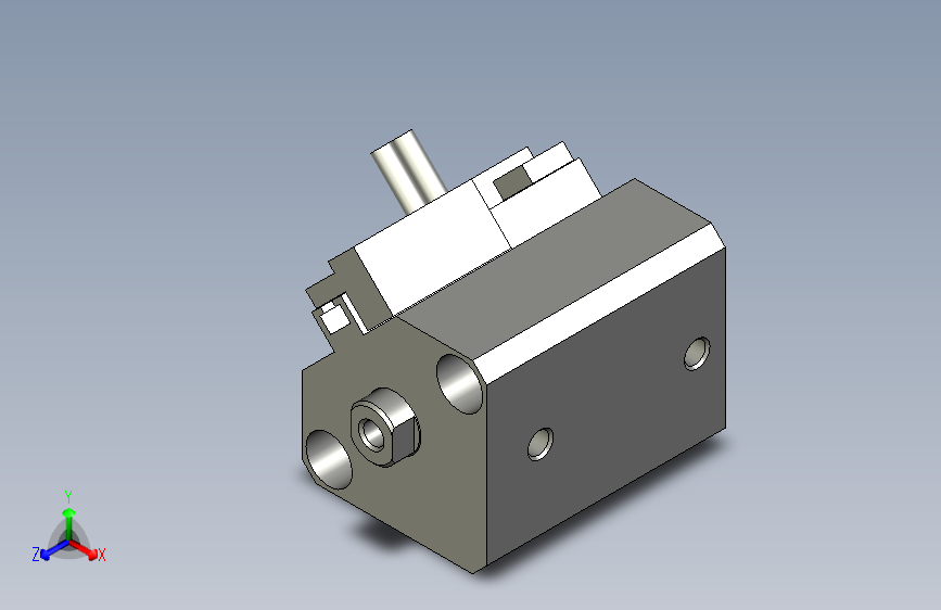 手机屏幕自动贴膜检测生产设备设计-薄型气缸CDQ2B20-15D-A76H0-V1