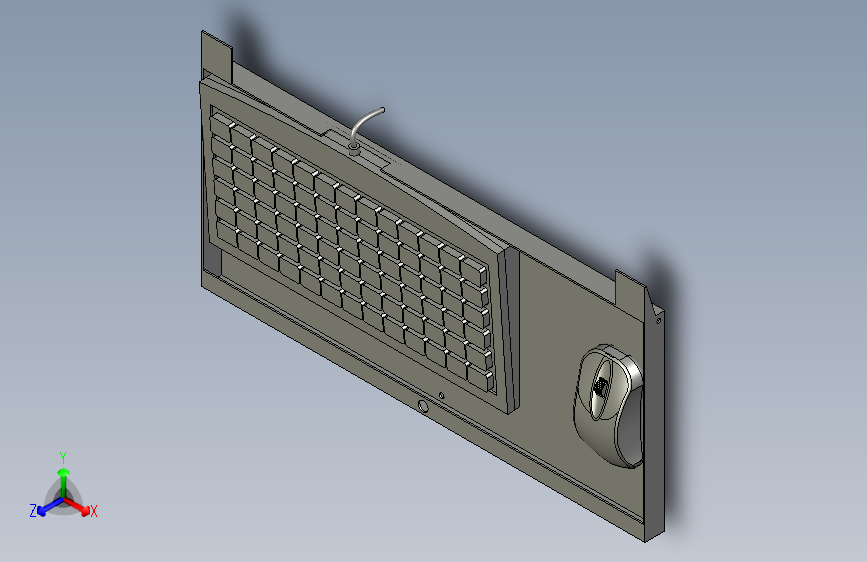 鼠标键盘盒装配
