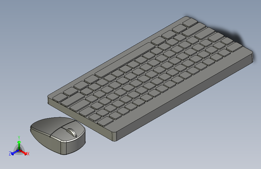 鼠标键盘小袋鼠键盘DS-3000雷博鼠标N102010510909