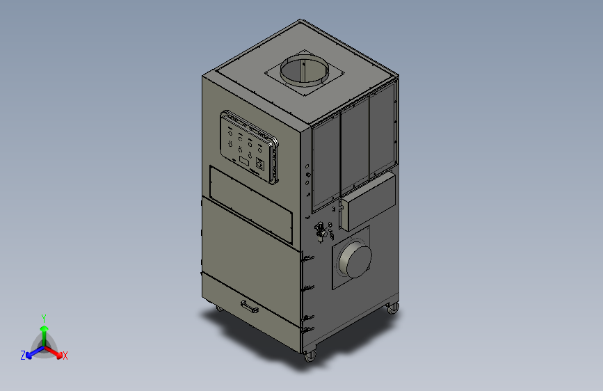 天机智能机器人打磨除尘模拟图
