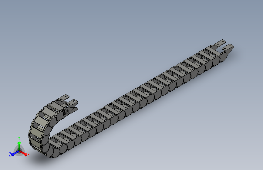 拖链-VAW61-2550-R75-N32-S-VDW61-怡合达2400