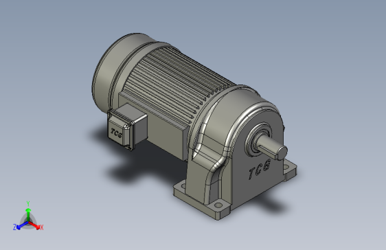 卧式TCH减速电机TCH22-200-(125-90)