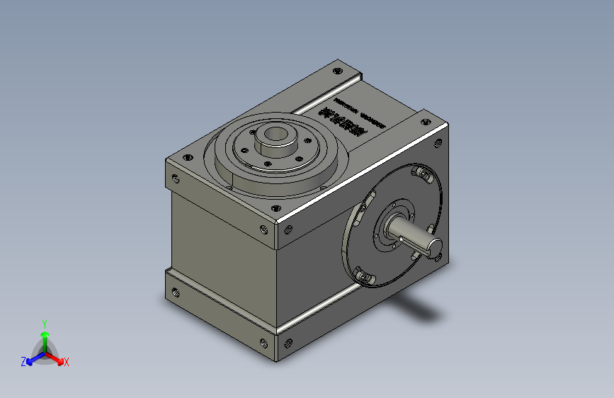 小型60DF法兰型凸轮分割器60DF