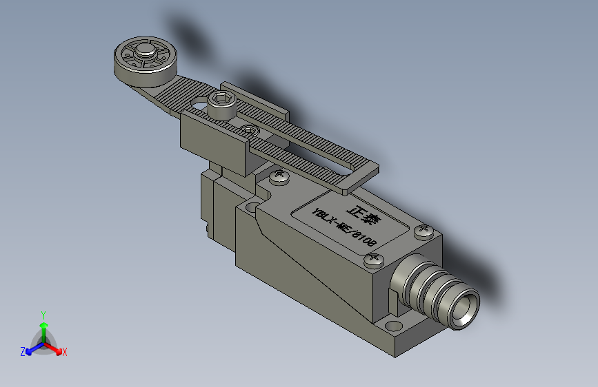 行程开关YBLX-ME8108_装配体