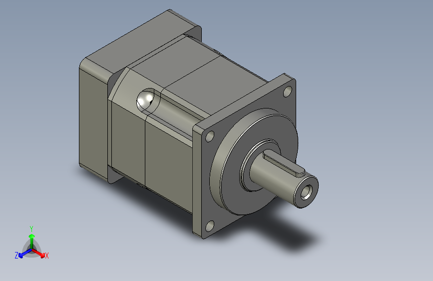 行星减速机400W伺服电机速比5