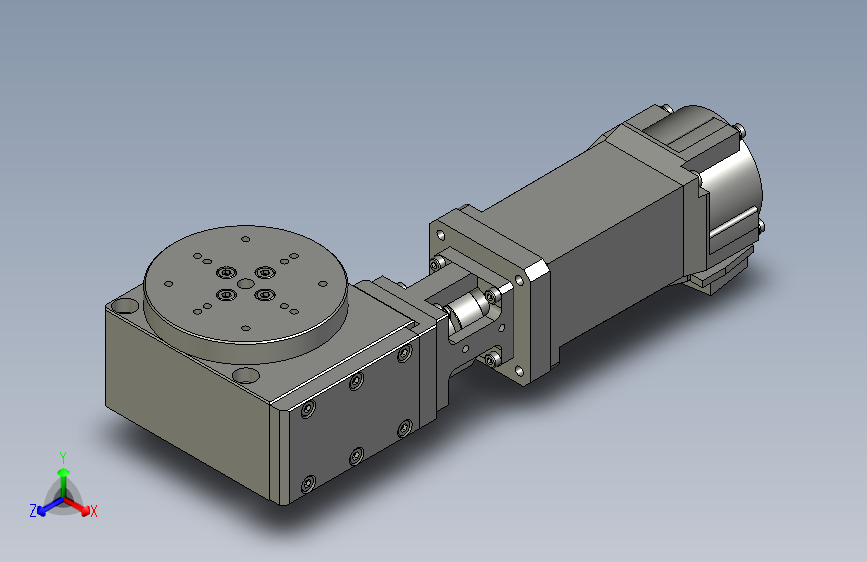旋转平台TBRF60L-改制三菱100W电机