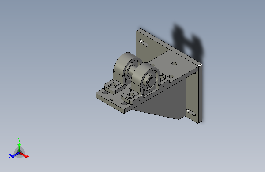 旋转轴安装组件