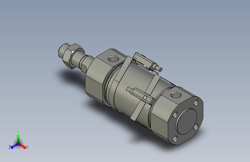 亚德客气缸MG40X25SB+(CS1-M-2-0)2300