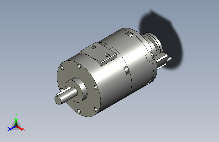 叶片摆动气缸CDRB2BWU40-270SZ-T79L_A(SMC)