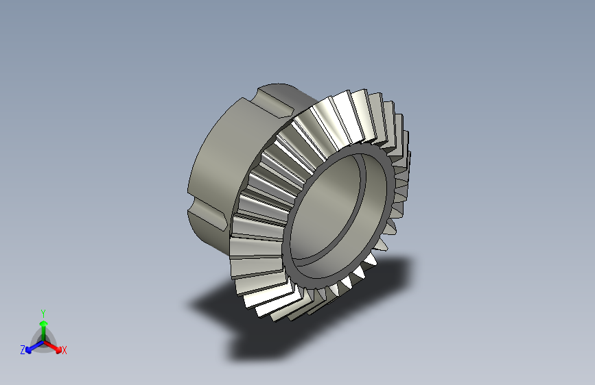 圆锥齿轮3025-蜗轮