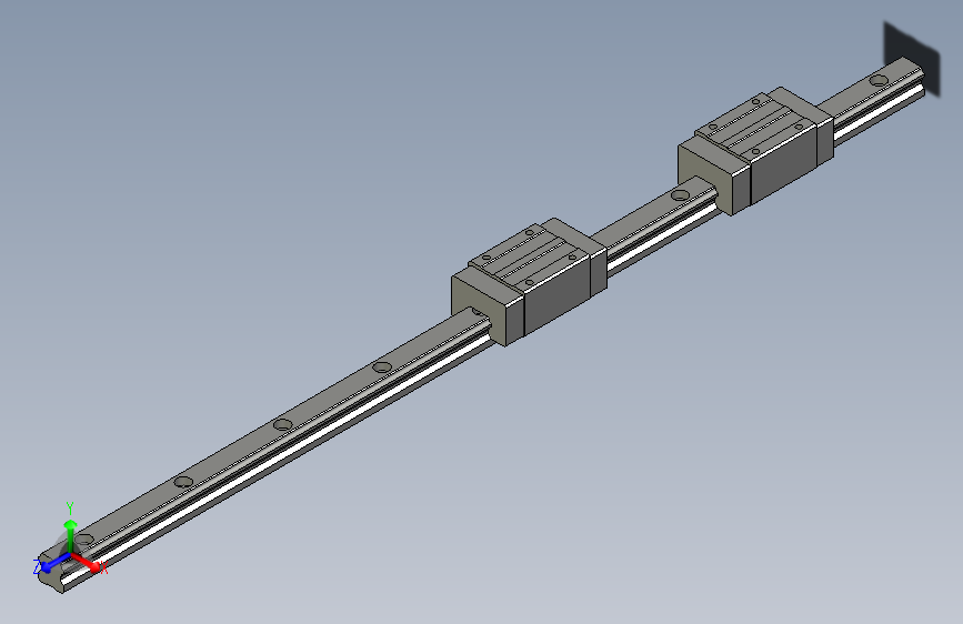 直线导轨HGH15CA2R420Z0C(端距20mm)