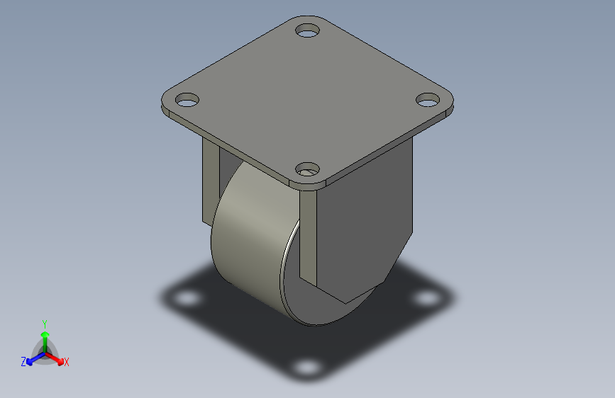 重型脚轮-J38NZB050S