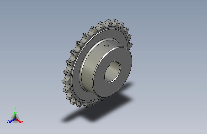 主动链轮08A-26齿