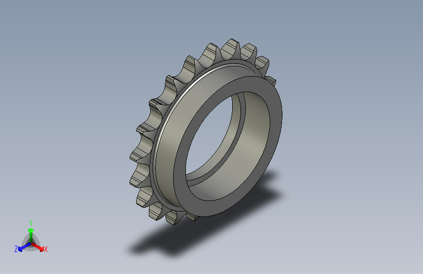 主动链轮08B20齿-惰轮