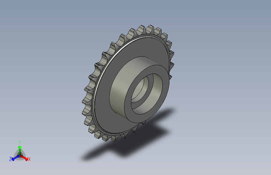 主动链轮08B--28齿