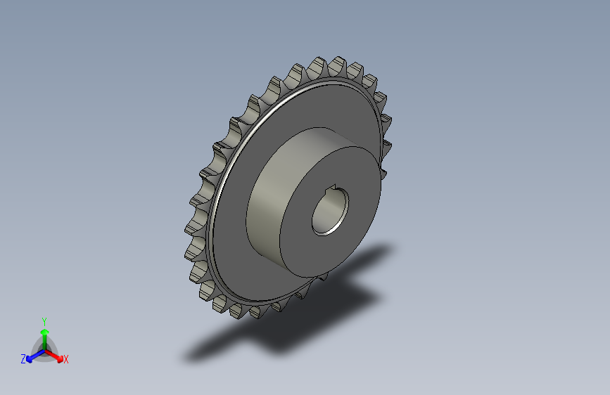 主动链轮08B--28齿-2