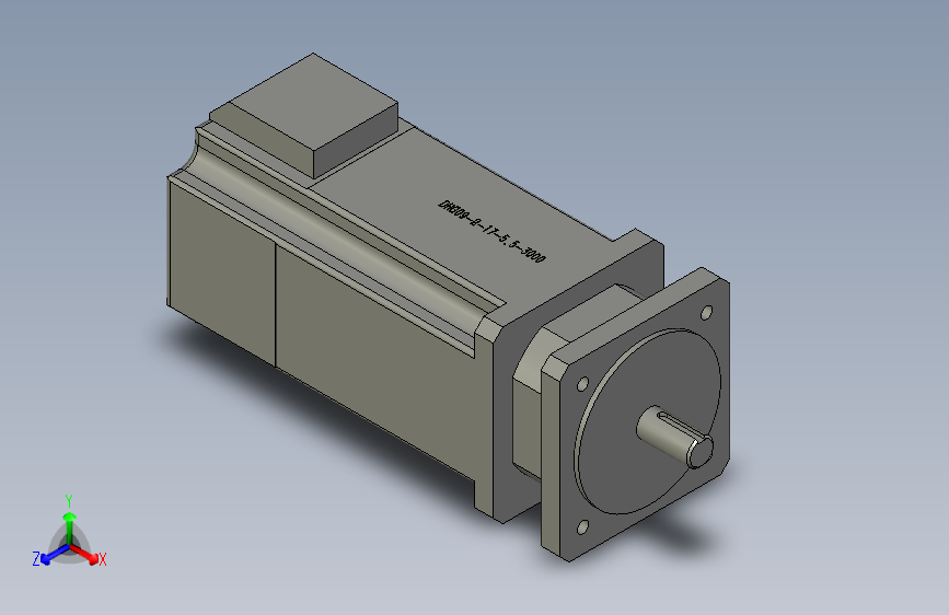 主轴电机DHG09-2-17-55-300-B1