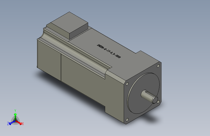 主轴电机DHG09-2-17-55-300-B2