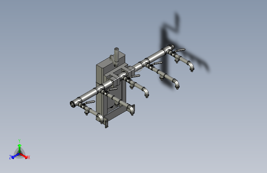 自动升降环形动力生产称重线设计-Spray喷淋-V2
