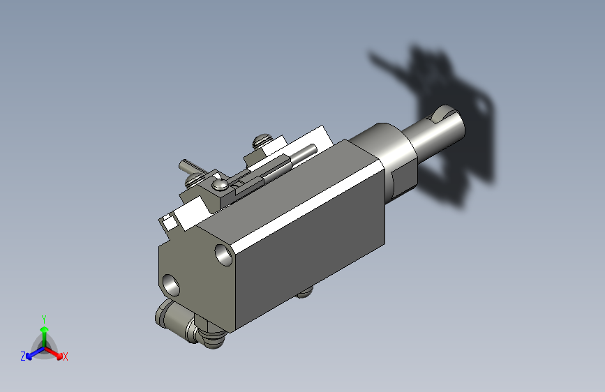 阻挡气缸组件31
