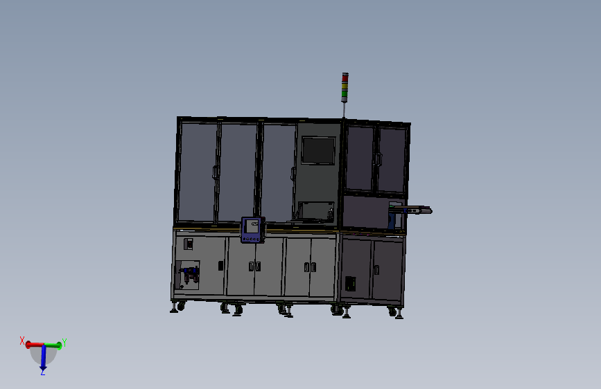 塑胶件自动接料组装打标设备sw21