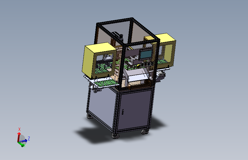 一种片料标签全自动CCD检测设备