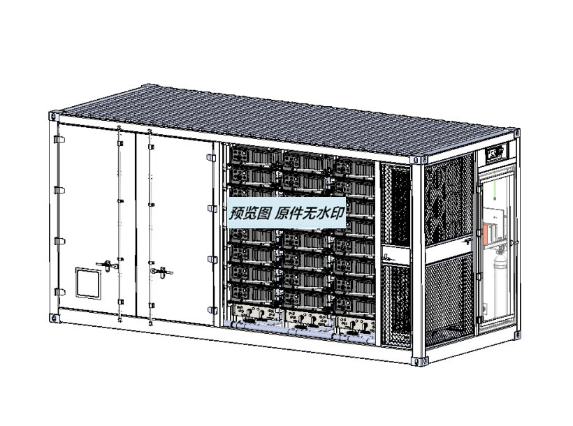 5MWh液冷储能集装箱（104s锂电池）1672209