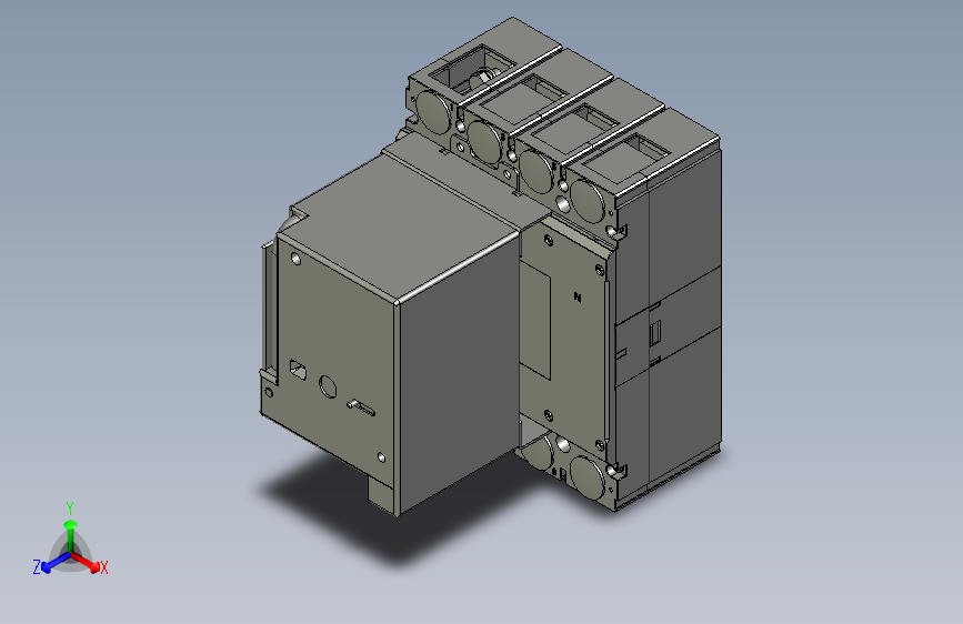NDM3-400-4P+电操-3D模型图20211123-改