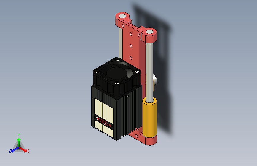 激光机超薄 Z 轴