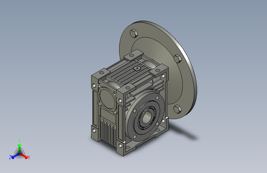 NMRV050蜗轮蜗杆减速机RV50-10-075kW_NMRV减速机
