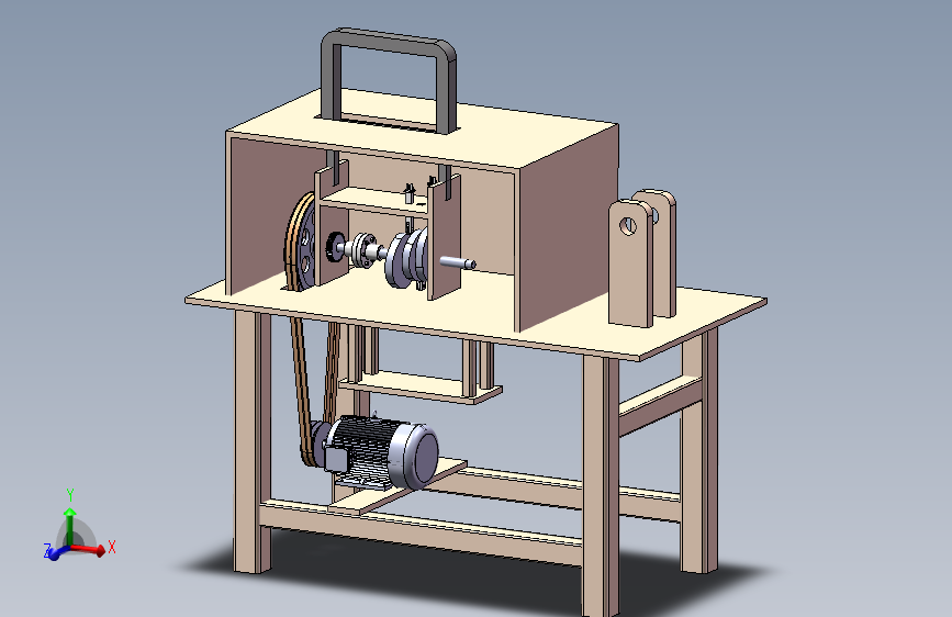 蔬菜捆扎机sw18可编辑+cad