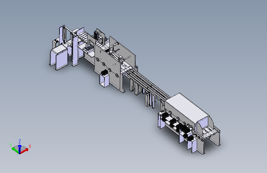 纸箱生产流水线sw25可编辑
