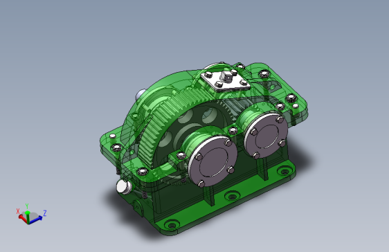 一级圆柱齿轮减速器