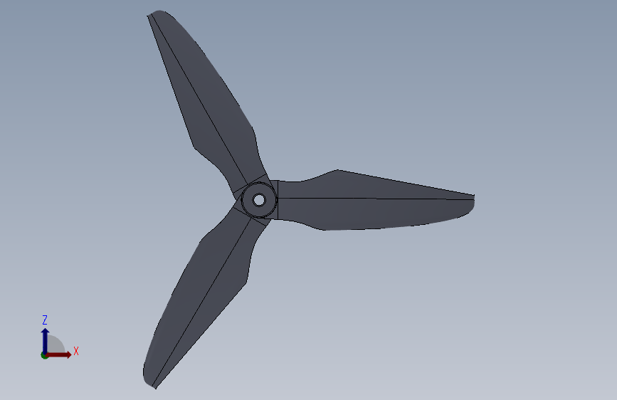 7040_3 三叶螺旋桨