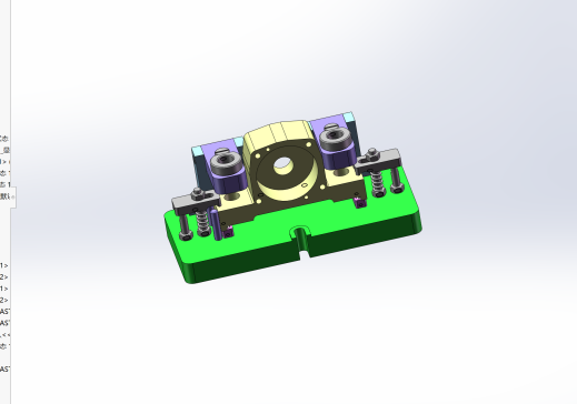 机油泵体加工工艺规程及钻2-Φ17孔夹具设计（含三维SW模型）