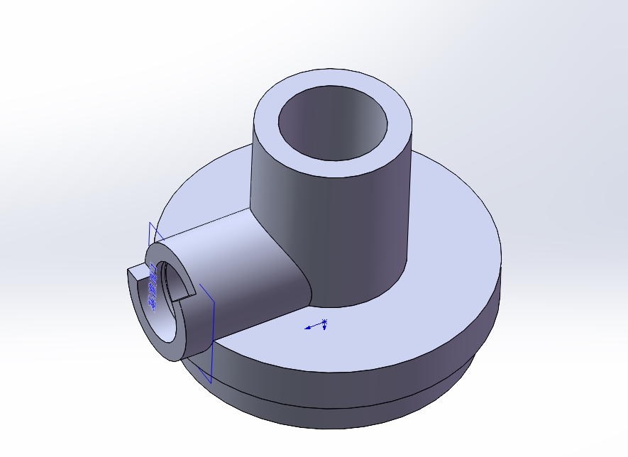 注油器油阀座加工工艺及钻φ10.5孔夹具设计【三维SW模型】