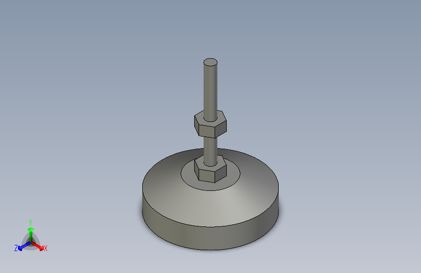 PCBM012X100防震脚杯DC