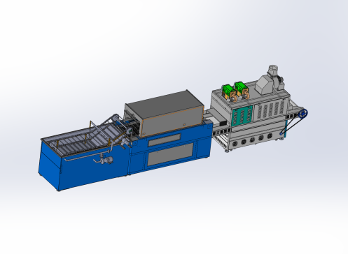 红枣清洗烘干机设计含三维SW+CAD图纸+说明书==1481878