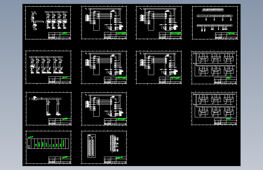三菱plc与伺服接线图