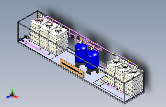 反冲洗管道设计