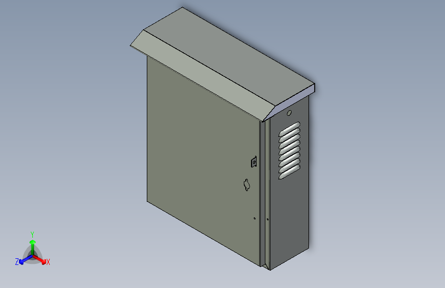 不锈钢户外箱体sw